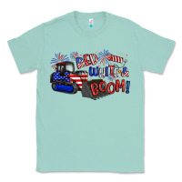 Seafoam red white and boom Classic Tee - Artiststas