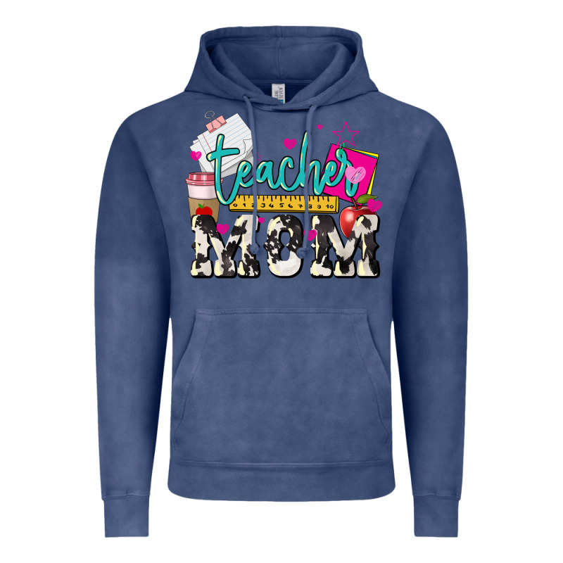 Teacher Mom Mother's Day Vintage Hoodie by HowdyJamesFarm | Teevron