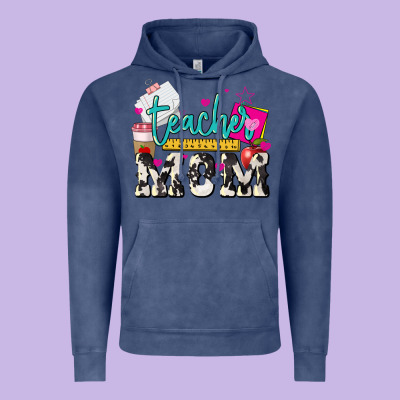Teacher Mom Mother's Day Vintage Hoodie Designed By Howdyjamesfarm