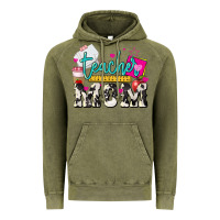 Vintage Olive Teacher Mom Mother's Day Vintage Hoodie - HowdyJamesFarm