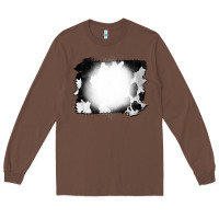 Chestnut Cowhide Bleached Long Sleeve Tee - CowCowDesign