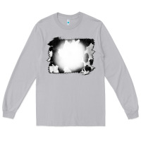 Moon Dust Cowhide Bleached Long Sleeve Tee - CowCowDesign