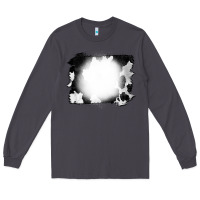 Smoke Cowhide Bleached Long Sleeve Tee - CowCowDesign