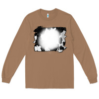 Toasted Coconut Cowhide Bleached Long Sleeve Tee - CowCowDesign