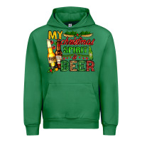 Emerald my christmas spirit is beer with beer bottles Urban Hoodie - AdoDesignShop