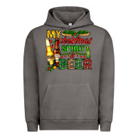 Pigment Tornado my christmas spirit is beer with beer bottles Urban Hoodie - AdoDesignShop