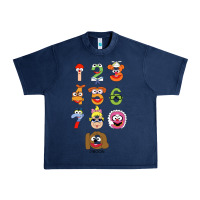 Navy muppet babies Urban Heavy Tee - trangStudio