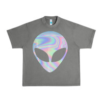 Tornado Alien Head Colorful Laser Ufo Sighting Believe Area 51 Urban Heavy Tee - trangStudio