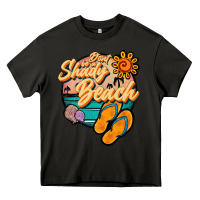 Asphalt dont be a shady beach Heavy Core Tee - JahusDesignShop