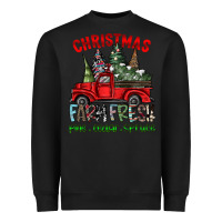 Black christmas farm fresh Heavyweight Sweatshirt - CowhideDigitalArt