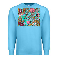 Ocean Blue nurse mousepad Premium Sweatshirt - BarkalooDesign