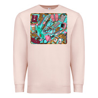 Pale Pink nurse mousepad Premium Sweatshirt - BarkalooDesign