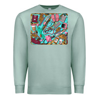 Seafoam nurse mousepad Premium Sweatshirt - BarkalooDesign