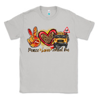 Moon Dust peace love school bus Classic Tee - texasbilliewilder