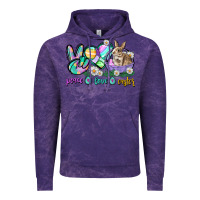 Cloud Purple Peace love Easter Day Vintage Hoodie - CowGirlArtShop