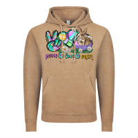 Vintage Coffee Peace love Easter Day Vintage Hoodie - CowGirlArtShop