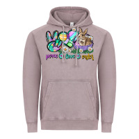 Vintage Zinc Peace love Easter Day Vintage Hoodie - CowGirlArtShop