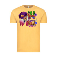 Vintage Mustard in a world full of princesses be a witch Vintage Tee - CowGirlArtShop