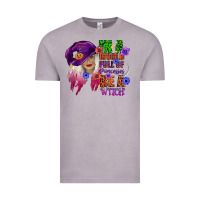 Vintage Zinc in a world full of princesses be a witch Vintage Tee - CowGirlArtShop