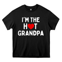 Mens I Love Hot Grandpa  I'm The Hot Grandpa Heavy Core Tee | Teevron