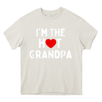 Cream mens i love hot grandpa  i'm the hot grandpa Heavy Core Tee - trangStudio