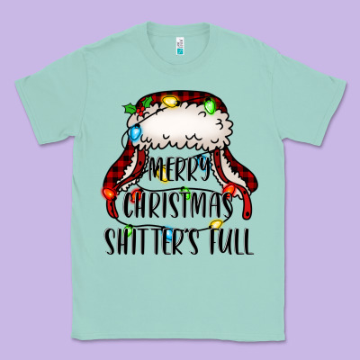 Merry Christmas Shitter's Full,  Christmas Vacation Classic Tee Designed By Jasminsmagicworld