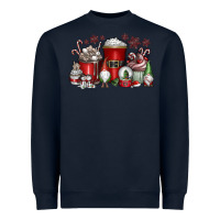 Christmas Coffee Drink Heavyweight Sweatshirt | Teevron