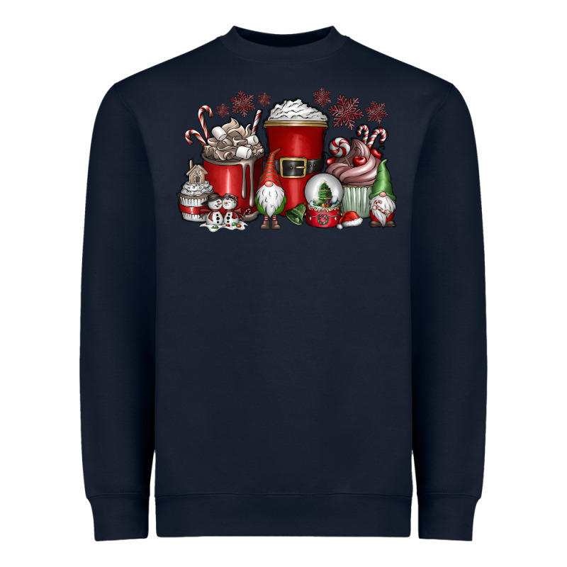 Christmas Coffee Drink Heavyweight Sweatshirt by CowhideDigitalArt | Teevron