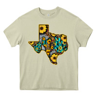 Mossy Western Texas Map Heavy Core Tee - Bettercallsaul