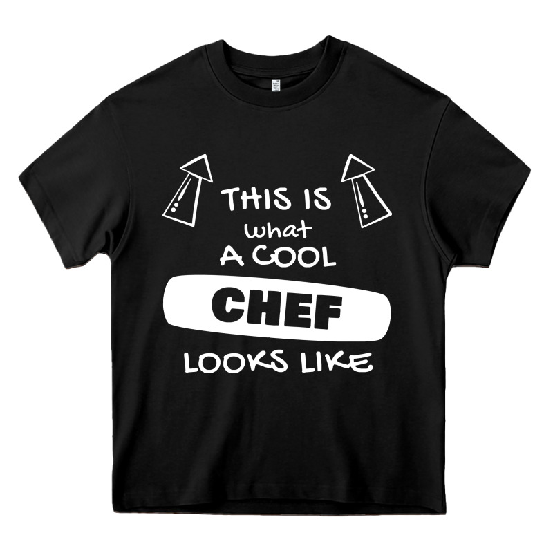 Chef T  Shirtthis Is What A Cool Chef Looks Like T  Shirt Heavy Core Tee by trangStudio | Teevron