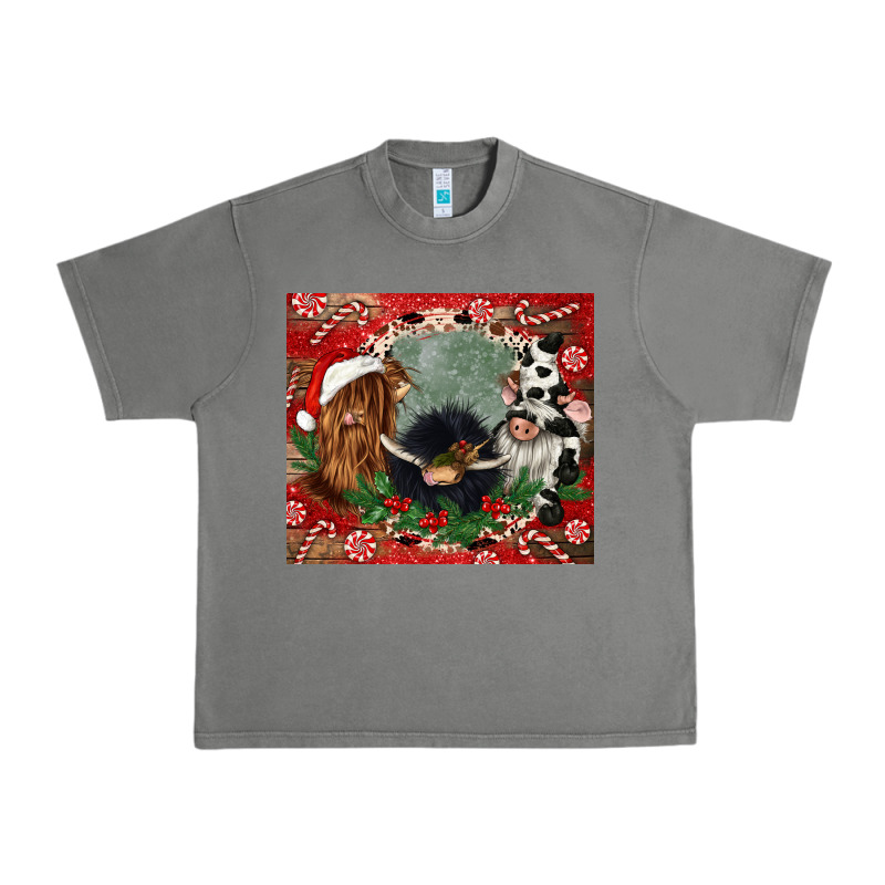 Christmas Heifer Cow  Gnomies Urban Heavy Tee by CowGirlArtShop | Teevron