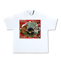 White christmas heifer cow  gnomies Urban Heavy Tee - CowGirlArtShop