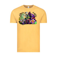 Vintage Mustard halloween gnome Vintage Tee - CowGirlArtShop