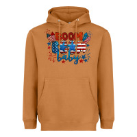Meerkat boom boom baby 4th of july Heavyweight Hoodie - BarkalooDesign