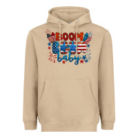 Mushroom boom boom baby 4th of july Heavyweight Hoodie - BarkalooDesign