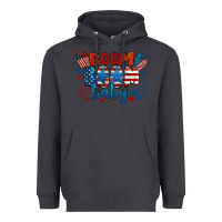 Smoke boom boom baby 4th of july Heavyweight Hoodie - BarkalooDesign