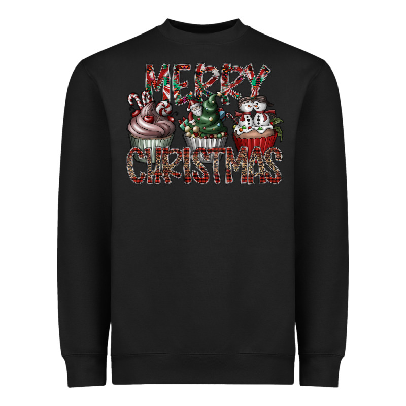 Merry Christmas Heavyweight Sweatshirt by CowhideDigitalArt | Teevron