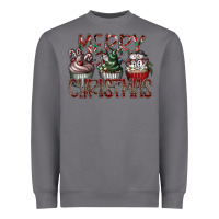 Storm Merry Christmas Heavyweight Sweatshirt - CowhideDigitalArt