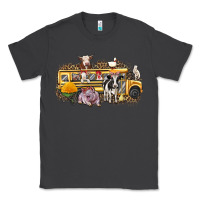 Smoke farm animals school bus Classic Tee - texasbilliewilder