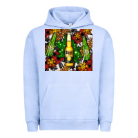 Beer Bottles With Golden Snow Urban Hoodie | Teevron