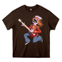 Chocolate Brown floyd pepper Heavy Core Tee - trangStudio