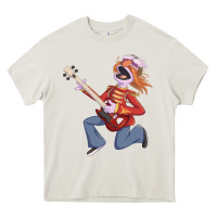 Cream floyd pepper Heavy Core Tee - trangStudio