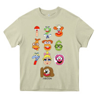 Mossy muppet babies Heavy Core Tee - trangStudio