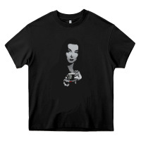 Black Normal Is An Illusion - Morticia Addams Heavy Core Tee - trangStudio