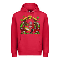 Cardinal with god all things are possible santa baby jesus Premium Hoodie - Jasminsmagicworld