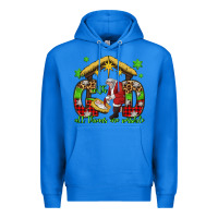 True Royal with god all things are possible santa baby jesus Premium Hoodie - Jasminsmagicworld