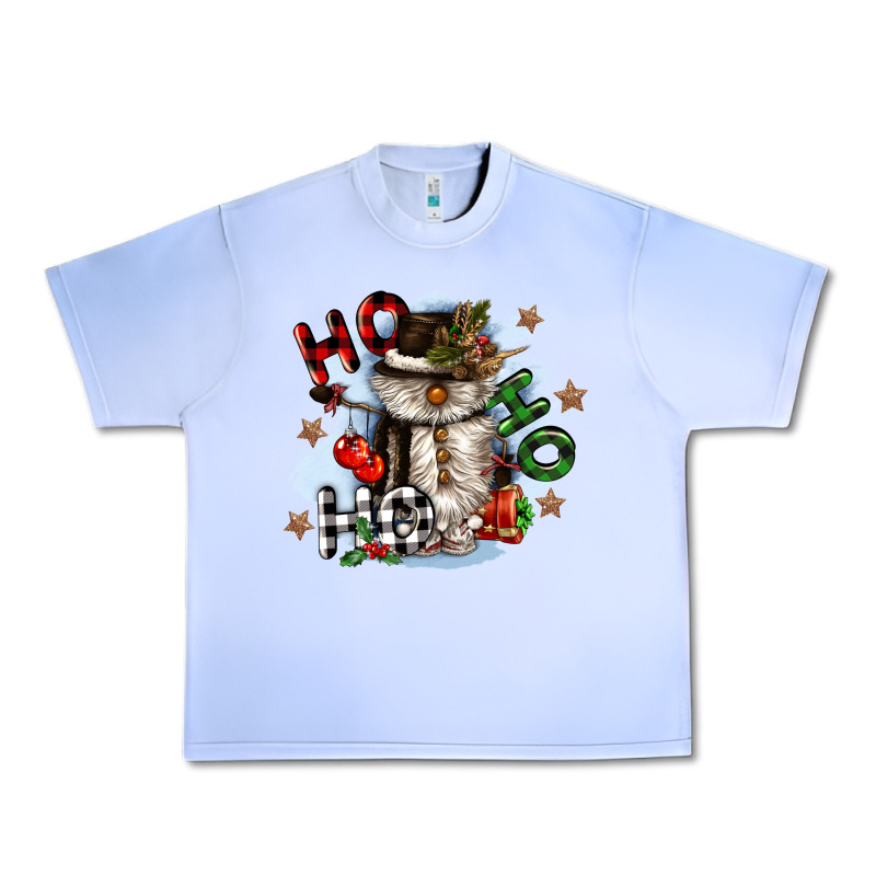 Ho Ho Ho Snowman Gnome Urban Heavy Tee by CowGirlArtShop | Teevron