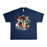 Navy ho ho ho snowman gnome Urban Heavy Tee - CowGirlArtShop
