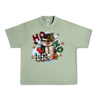 Oil Green ho ho ho snowman gnome Urban Heavy Tee - CowGirlArtShop