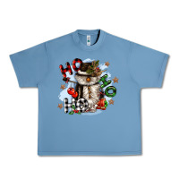 Pebble Blue ho ho ho snowman gnome Urban Heavy Tee - CowGirlArtShop